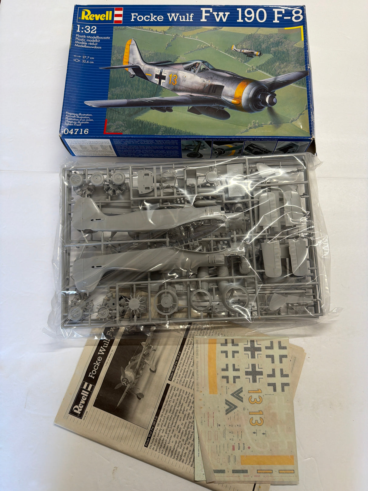 Plastic Kit REVELL Focke Wulf Fw190 F-8 1:32  04716