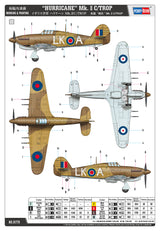 Hobby Boss 1/48 Hurricane Mk.II C/Trop Kit 81779