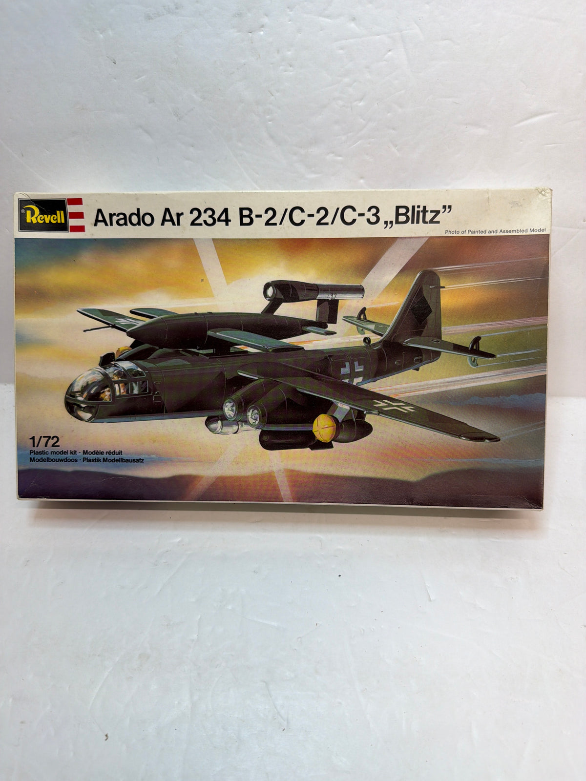 Arado Ar 234 Blitz B-2/C-2/C-3 — Revell 1/72 Plastic model Kit Vintage
