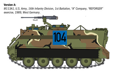 ITALERI 1/35 M113 Armoured Personnel Carrier Kit 6753