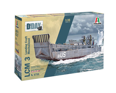 Italeri 1/35 LCM3 (Landing Craft Mechanized) 6755