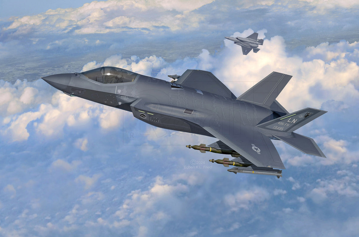 Revell 1/72 Lockheed Martin F-35 A Lightning II Kit 03799