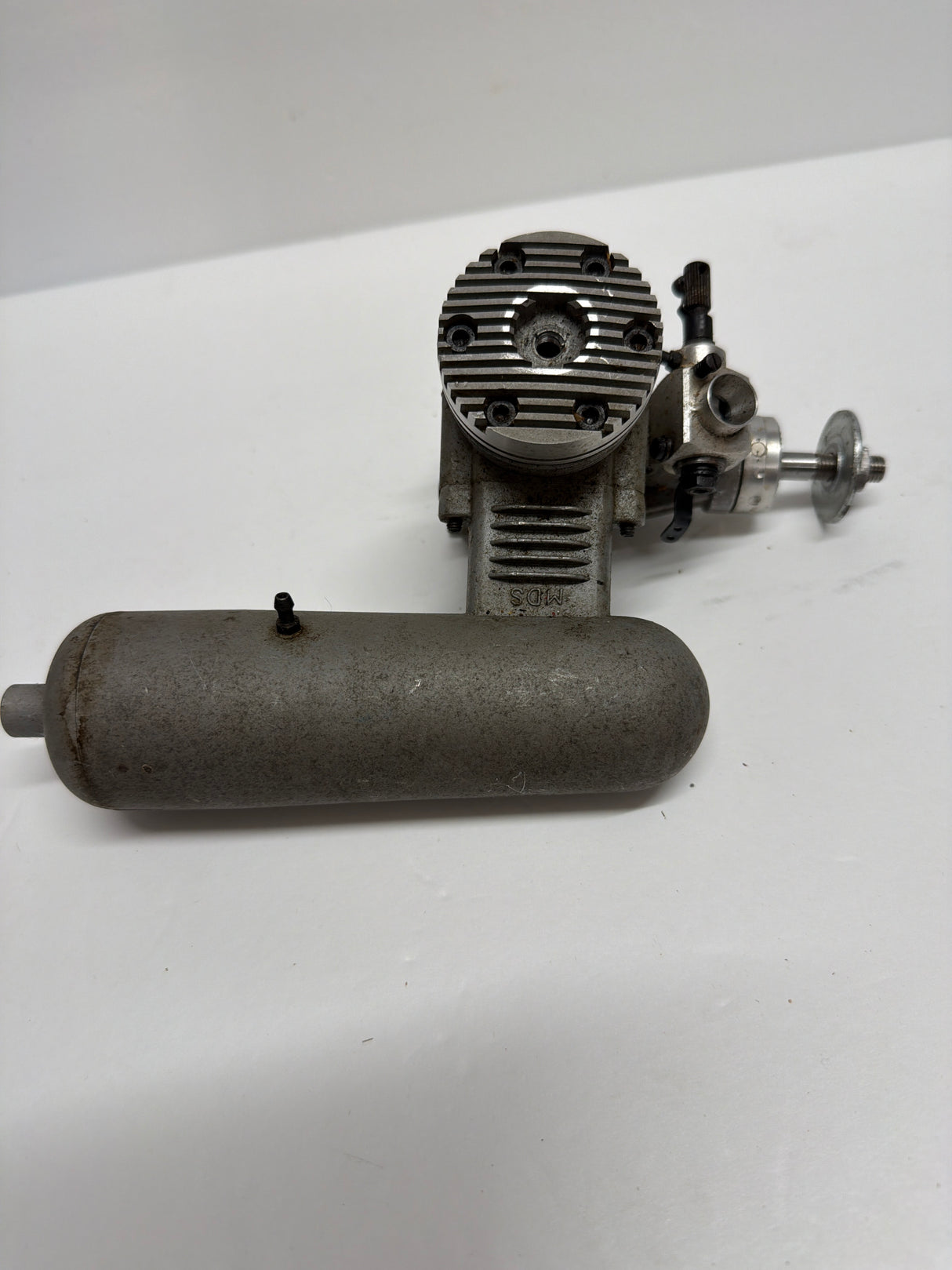 Second Hand Aircraft Engine 2-stroke MDS 68 with silencer (Box 62)