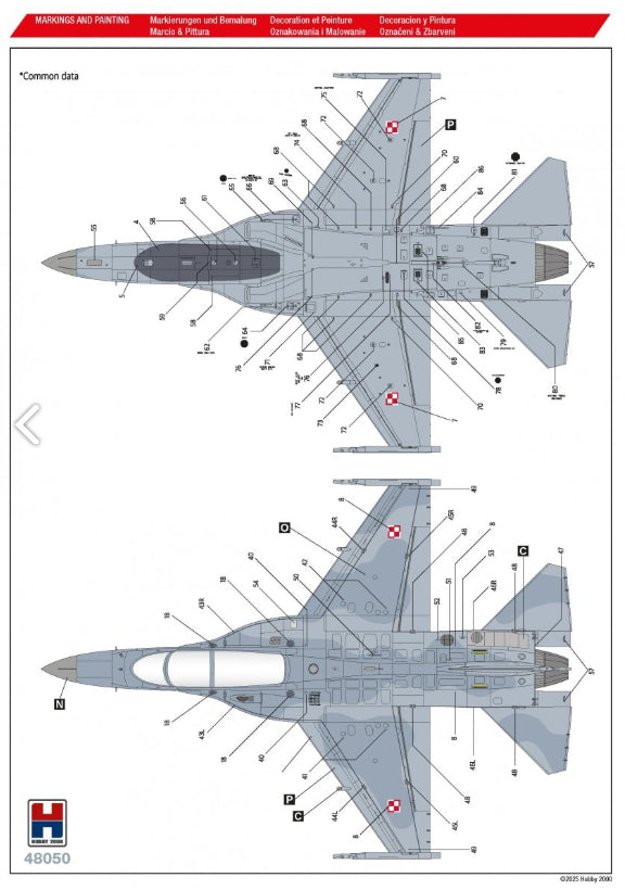 Hobby 2000 1/48 FA-50GF Polish Air Force Kit 48050