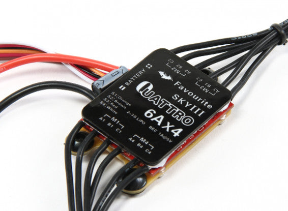 Sky III Quattro 6AX4 ESC