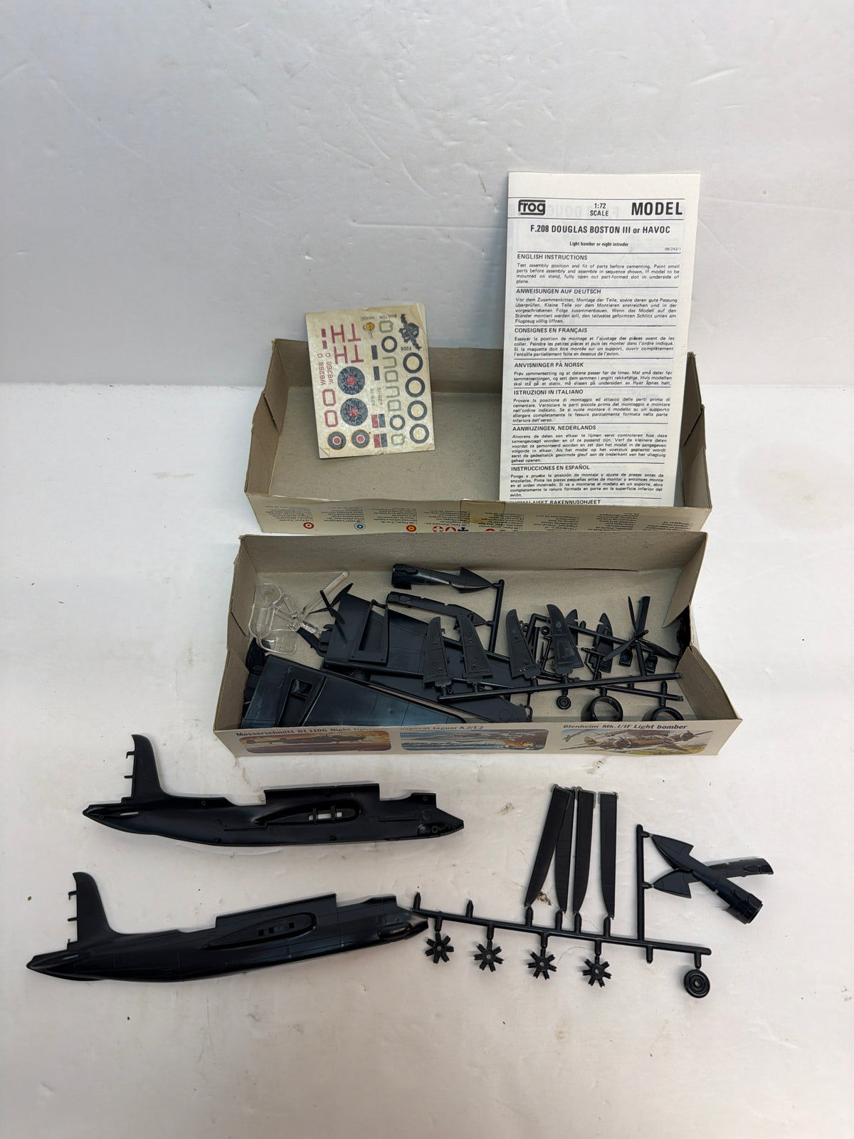 FROG Douglas Havoc Intruder / Boston Mk.III Bomber 1/72 F208