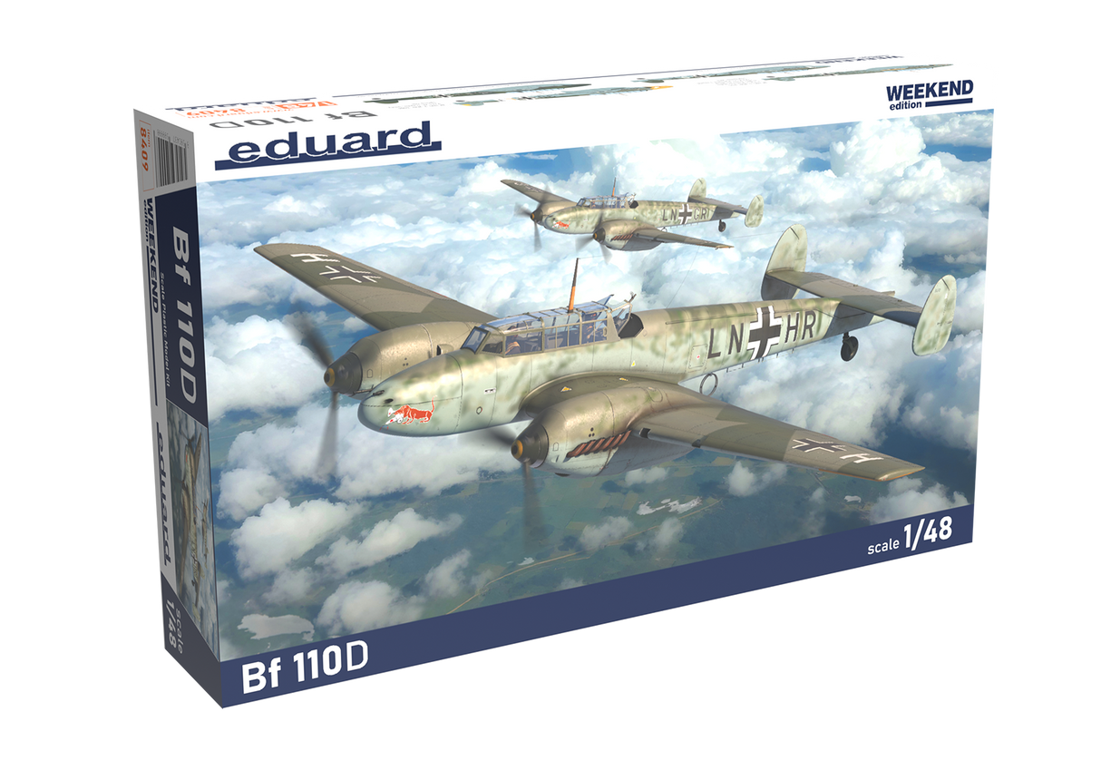 Eduard 1/48 Bf110D Kit 8409