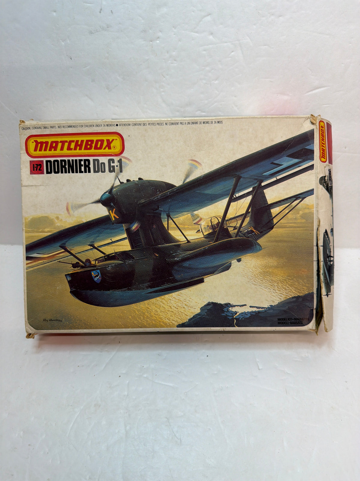Dornier Do 18 G-1/V-2/D-2 — Matchbox 1/72 Plastic model Kit Vintage prop damaged