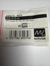 Schulze Receiver Crystal  quartz mini / 35MHz / channel 79 35.190
