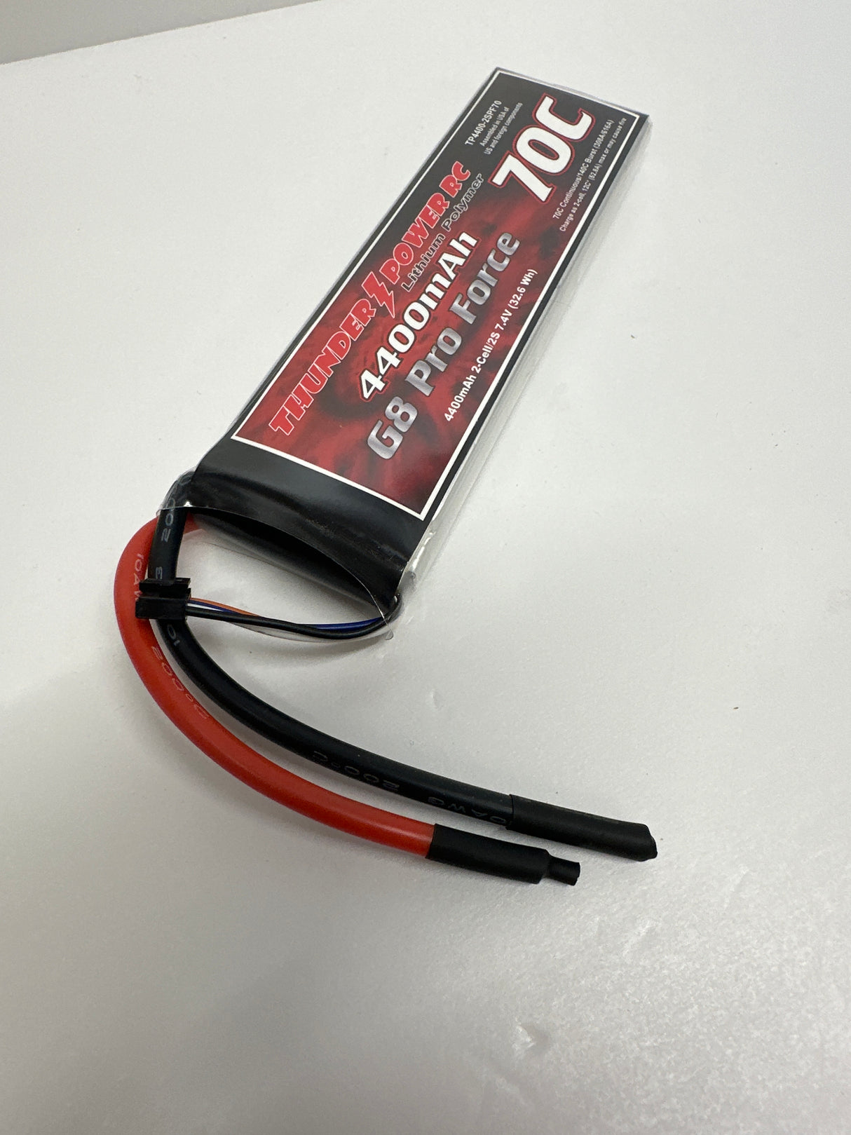 Thunder Power Lipo 7.4v 2 cell 4400mah 70C