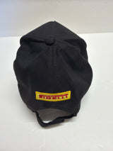 Pirelli Black Baseball Cap Yellow / Red Logo (second hand)