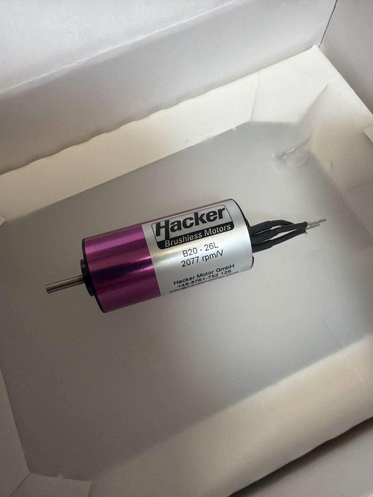 Hacker Brushless inrunner Motor B20-26L