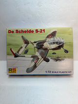 RS Models De Schelde S-21 1/72 92055 Plastic Model Kit Vintage