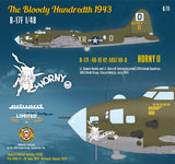 Eduard 1/48 B-17F the Bloody Hunath 1943 kit 11183