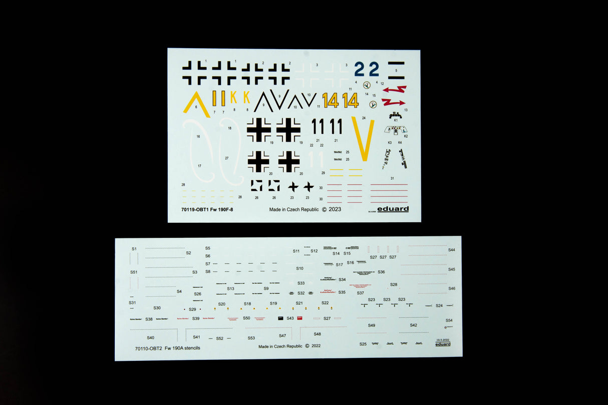 Eduard 1/72 Fw 190F-8 Profipack 70119