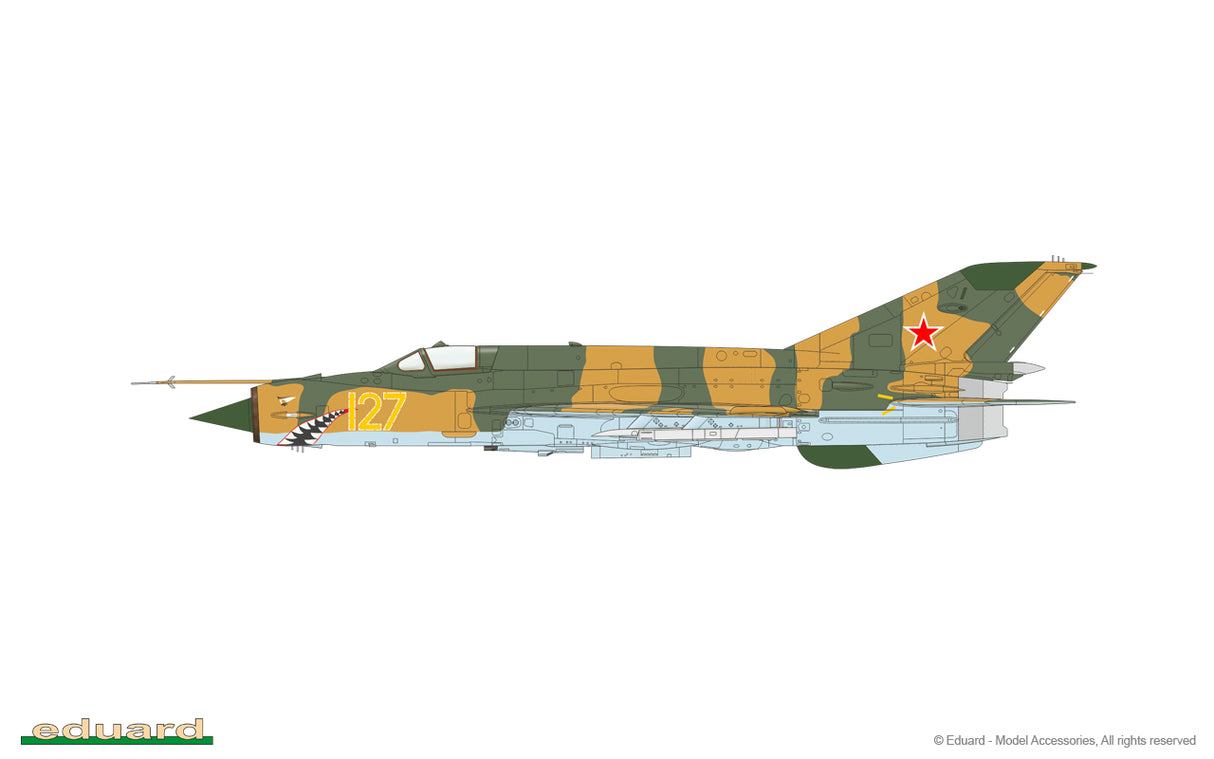 Eduard 1/72 MiG-21MF Fighter Bomber Profipack Edition 70142