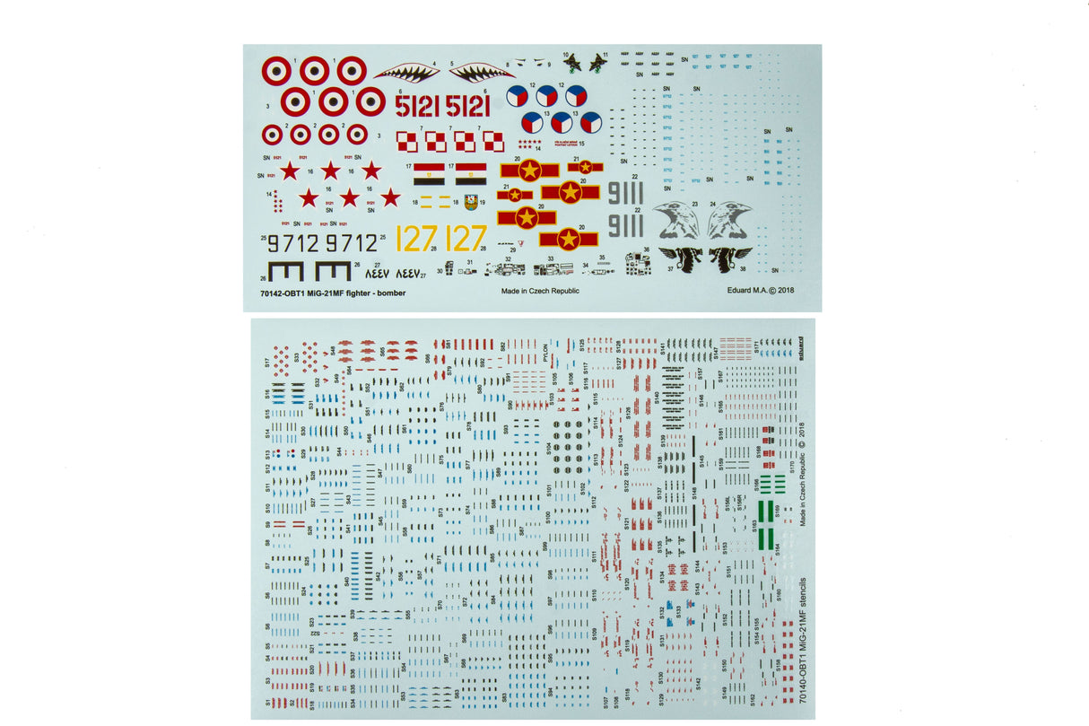 Eduard 1/72 MiG-21MF Fighter Bomber Profipack Edition 70142