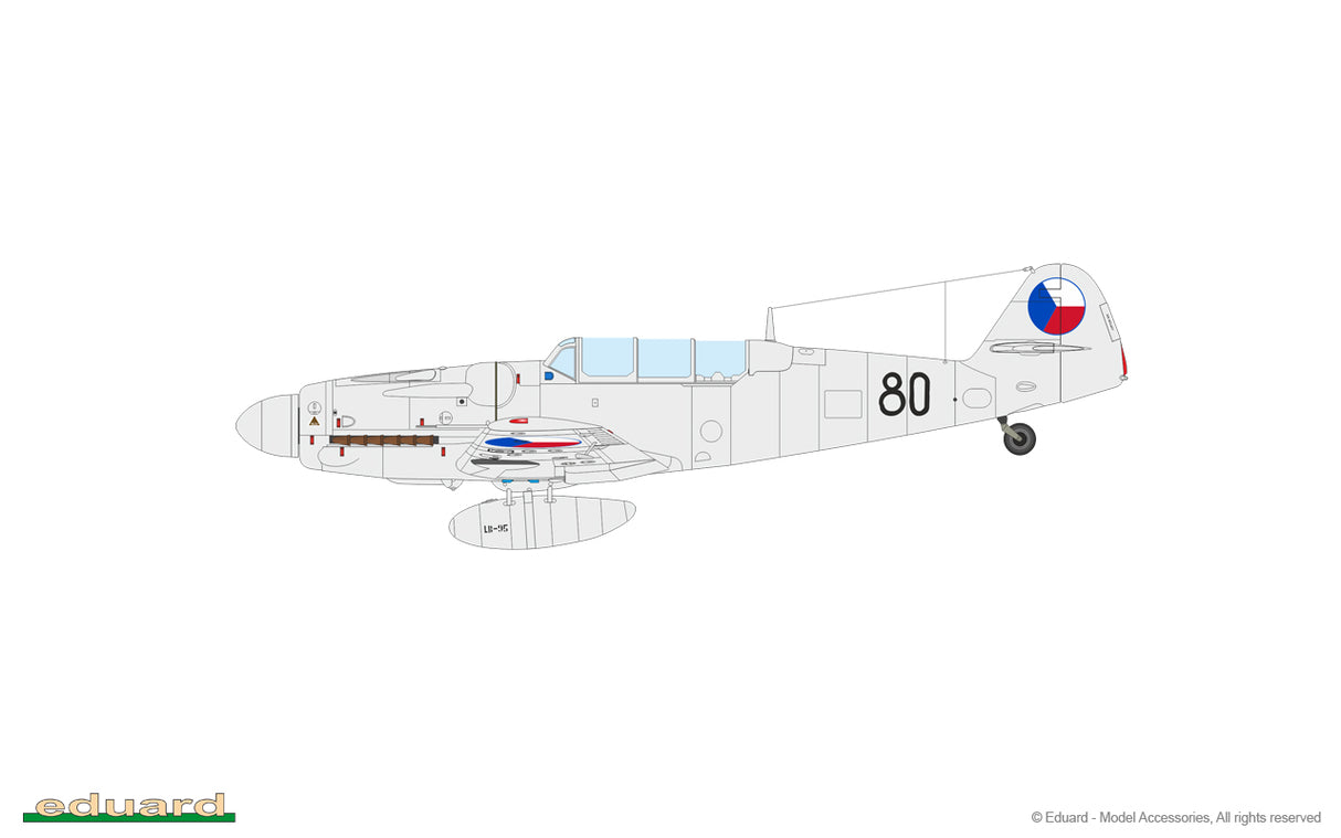 Eduard 1/72 Avia CS-199 Profipack Edition 70153