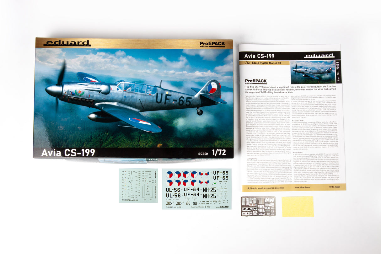 Eduard 1/72 Avia CS-199 Profipack Edition 70153