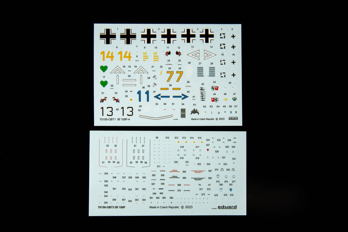 Eduard 1/72 Bf 109 F-4 Profipack Edition 70155