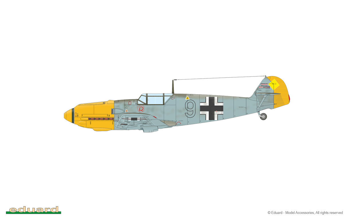 Eduard 1/72 Bf 109E-3 7032