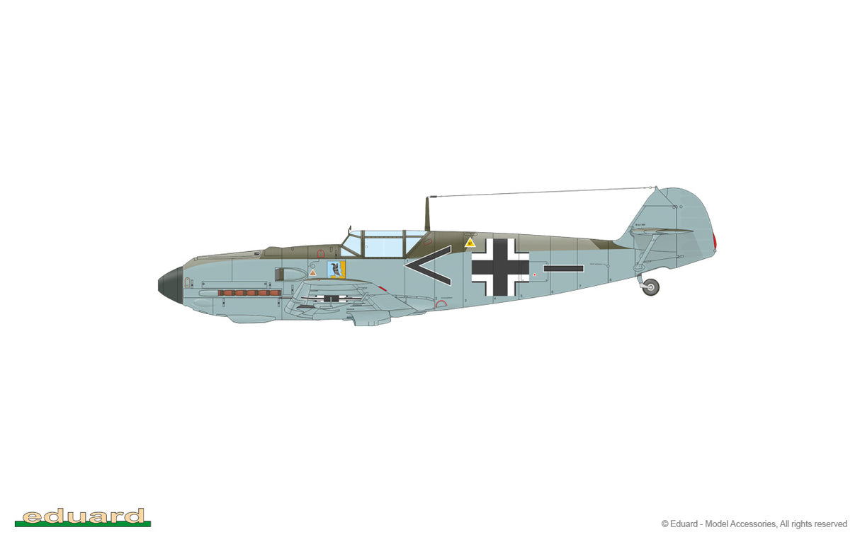 Eduard 1/72 Bf 109E-3 7032