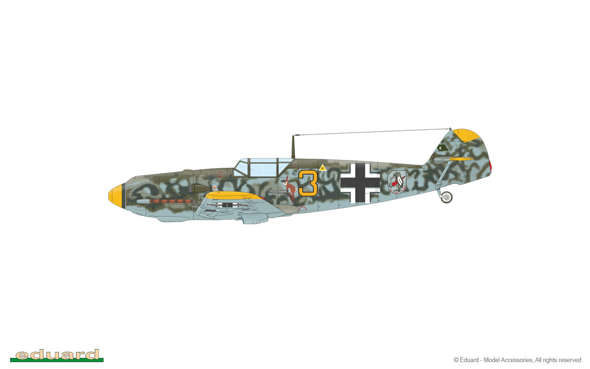 Eduard 1/72 Bf 109E-3 7032