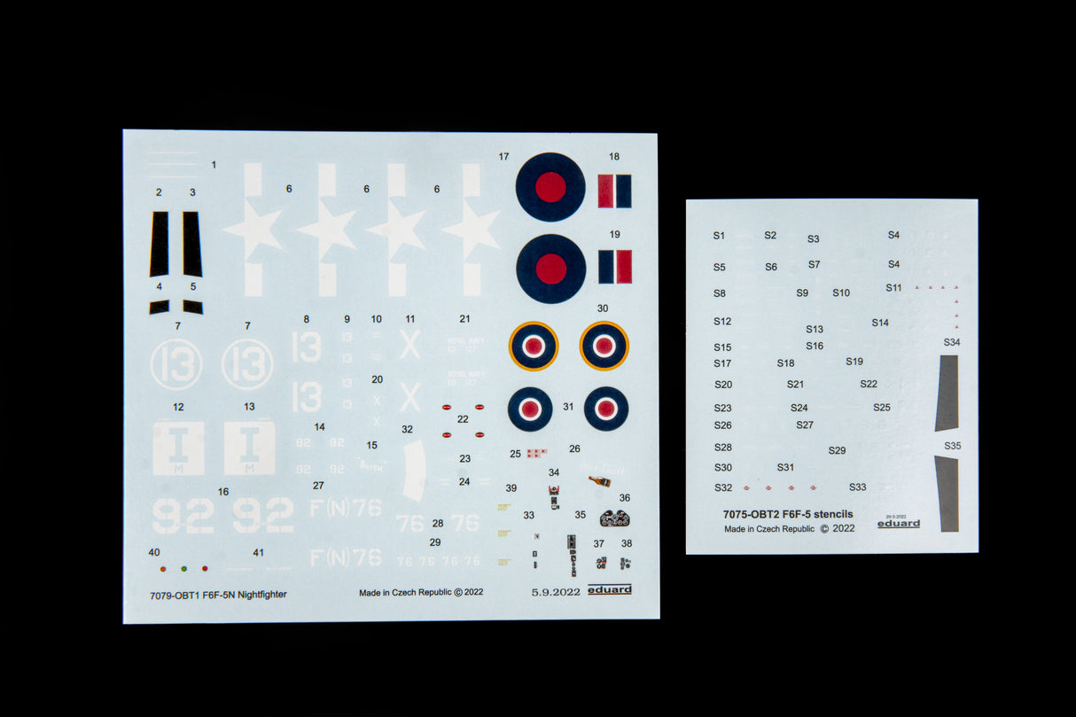 Eduard 1/72 F6F-5N Nightfighter Profipack 7079