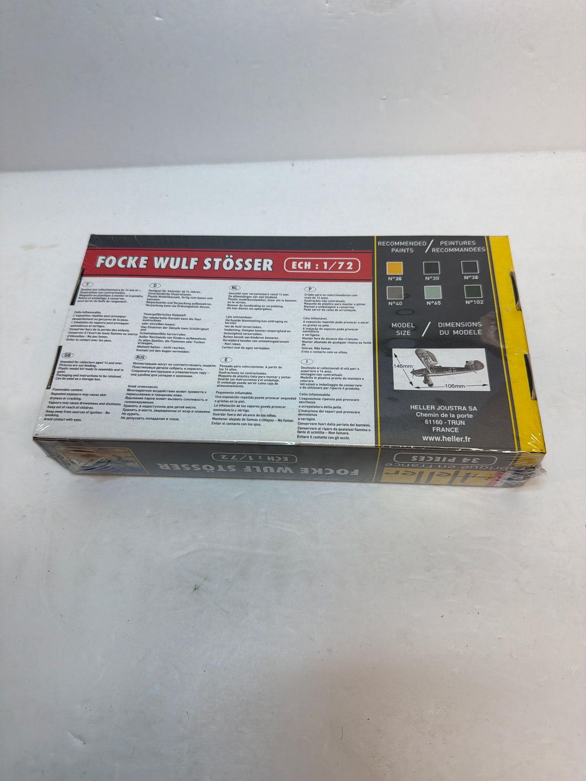 Heller 80238 Focke-Wulf Fw 56A-1 Stößer — 1/72 Scale Plastic model kit