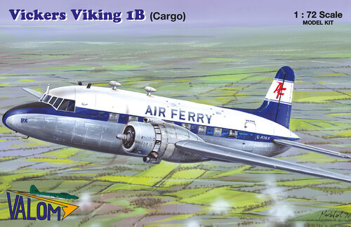 VALOM 1/72 Vickers Viking 1B (Cargo) Kit 72173