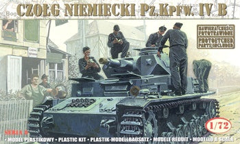 Mirage Hobby 1/72 CZOLG Niemiecki Pz.Kpfw. IV B Kit 72852