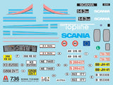 Italeri Scania T143 M500 Topline RR Kit 736