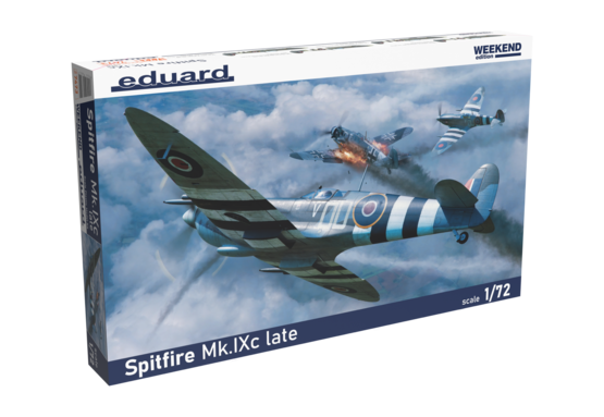 Eduard 1/72 Spitfire Mk.IXc late Weekend Edition kit 7473