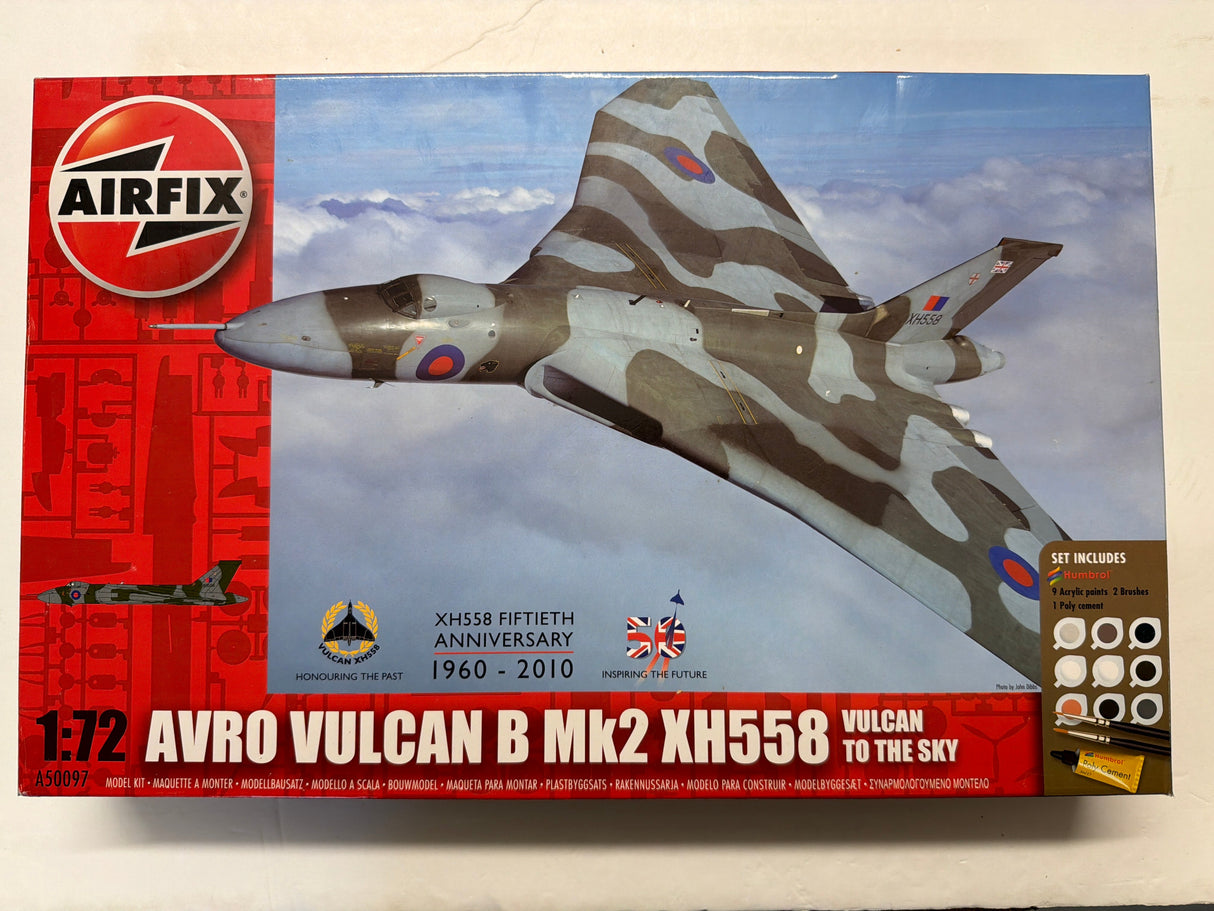 Airfix 1/72 Avro Vulcan B Mk2 XH558 Vulcan To The Sky A50097