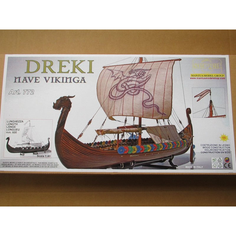 Mantua Dreki Viking Ship Kit