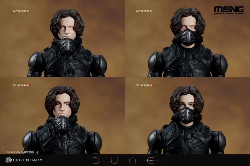 Meng Models 1:12 Paul Atreides Figure - from Dune (Deluxe Edition) AFS-002S