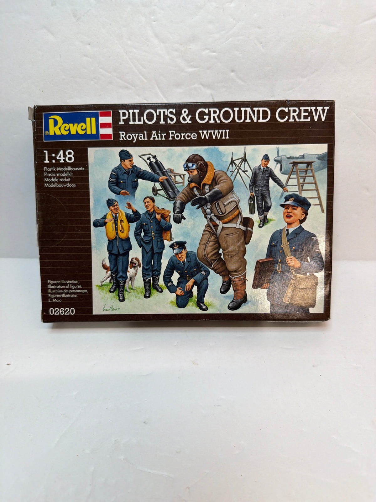 Revell Pilots & Ground Crew – Royal Air Force WWII 1935–45 1:48 Scale model Plastic kit