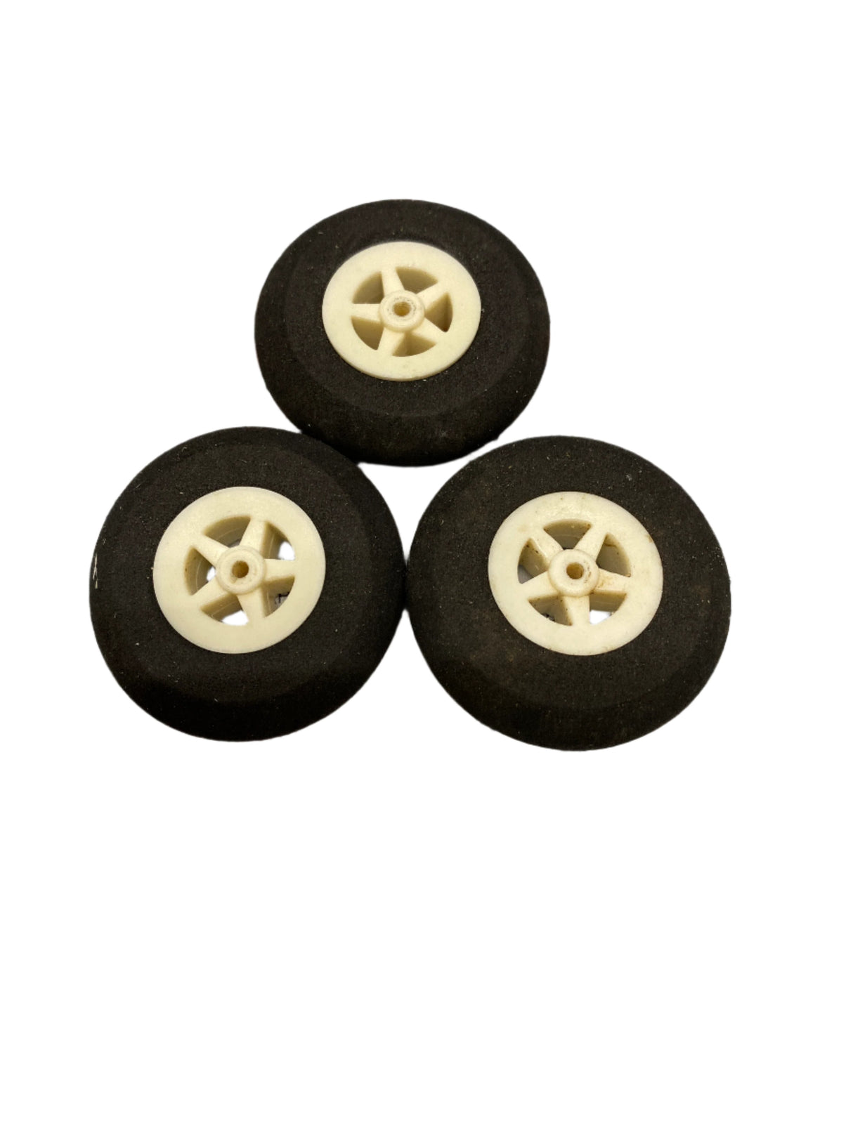 Foam Wheels with Plastic Spoke Hub 40mm x 3