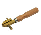 NEW PRECISION BRASS HAND VICE WITH WOOD HANDLE