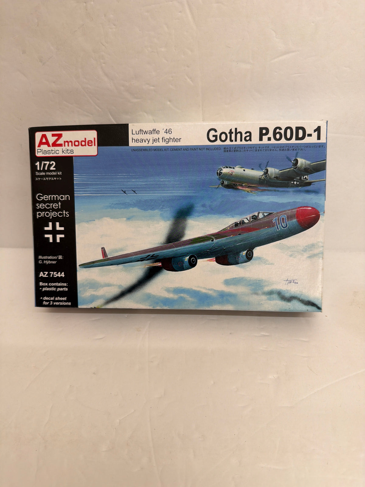 AZ Model Plastic Model kit Gotha P 60D-1 — 1:72