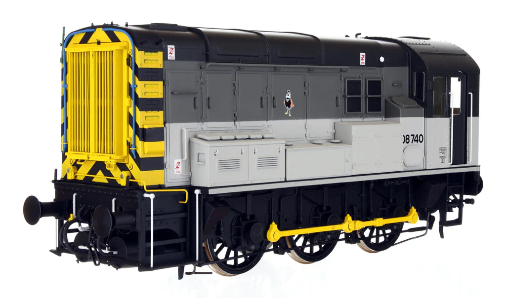 Class 08 Railfreight Triple Grey 08740 Stratford