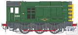 Class  08  D3201 BR Green Late Crest With Wasp Stripes