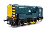 Class  08 BR Blue Wasp Stripes Unnumbered DCC