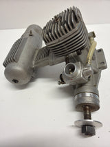 Second Hand Aircraft Engine 2-stroke OS 61 FX with silincer little use (Box 62)