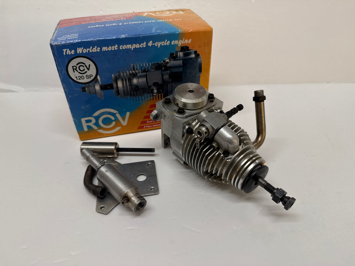 RCV 120 SP Four Stroke Glow Engine - Second Hand