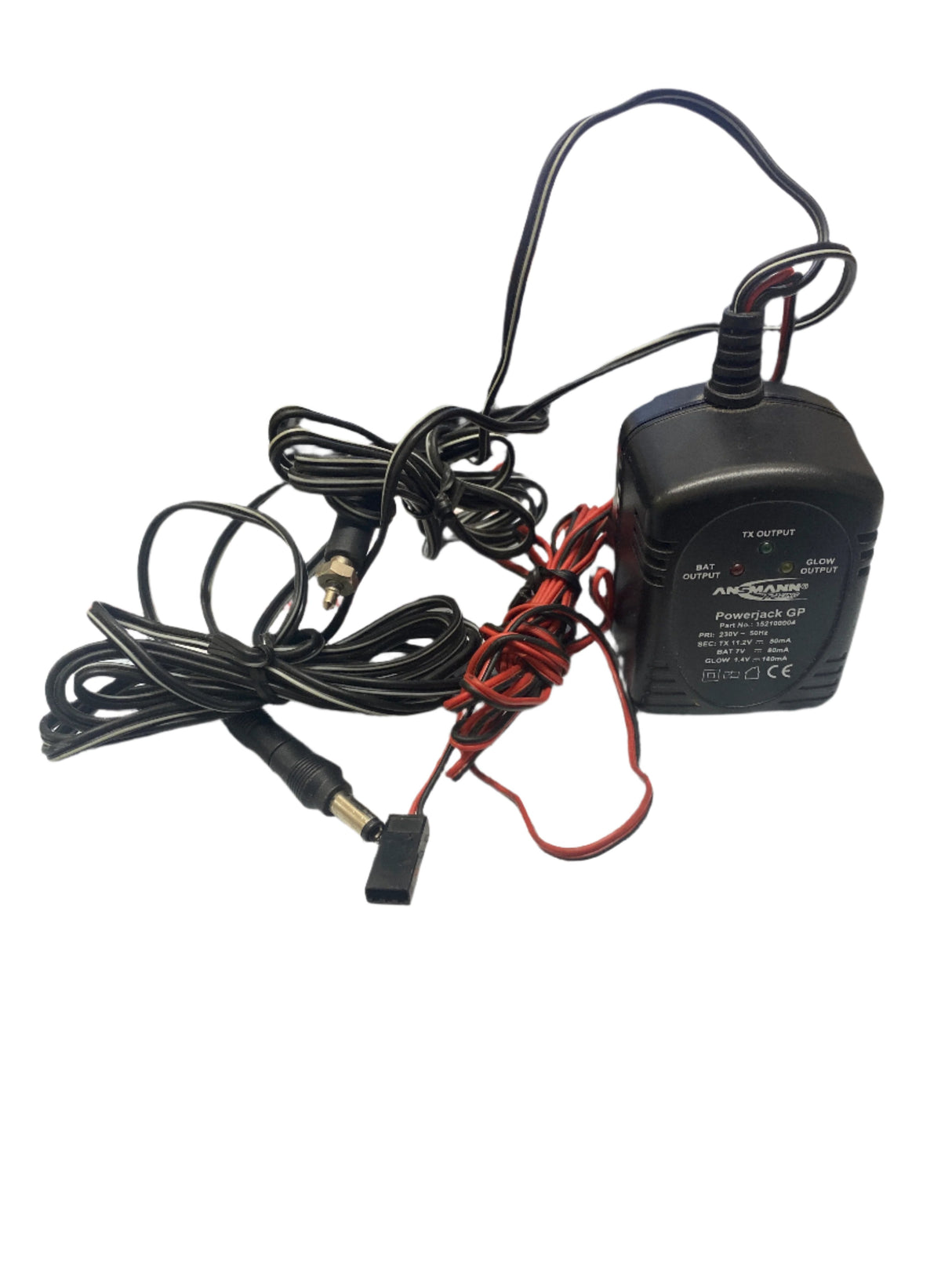 Ansmann Racing UK Powerjack Charger - will charge TX/RX & Glow Start - SECOND HAND