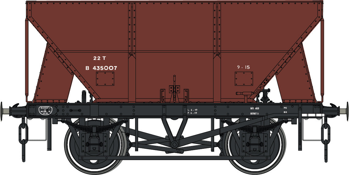 24T Steel Hopper BR Bauxite  B435007