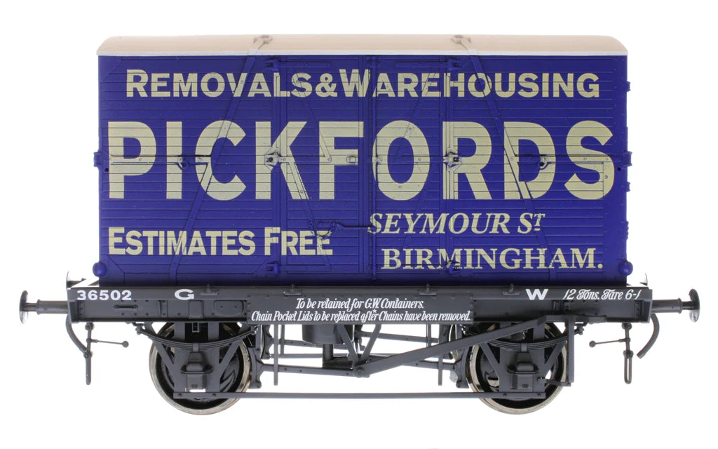 Conflat GWR  & Container Pickfords