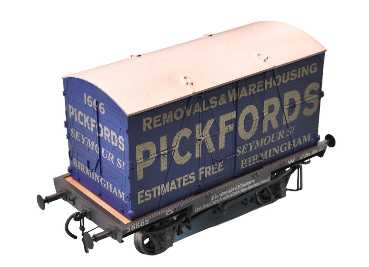 Conflat GWR  & Container Pickfords WeatheredNLA
