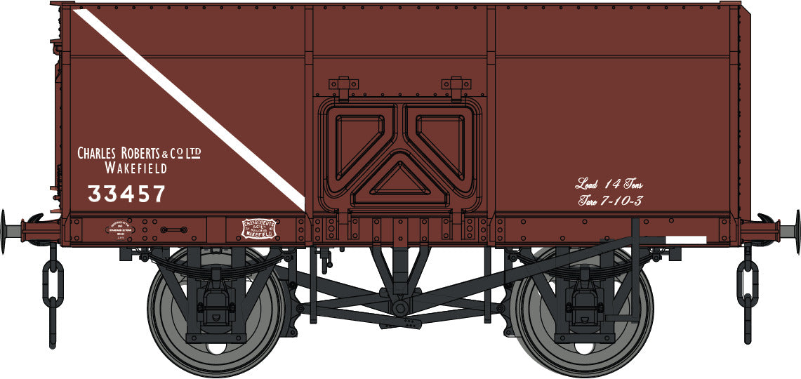 14T Slope Sided Mineral Bauxite 33457 Charles Roberts & Co.